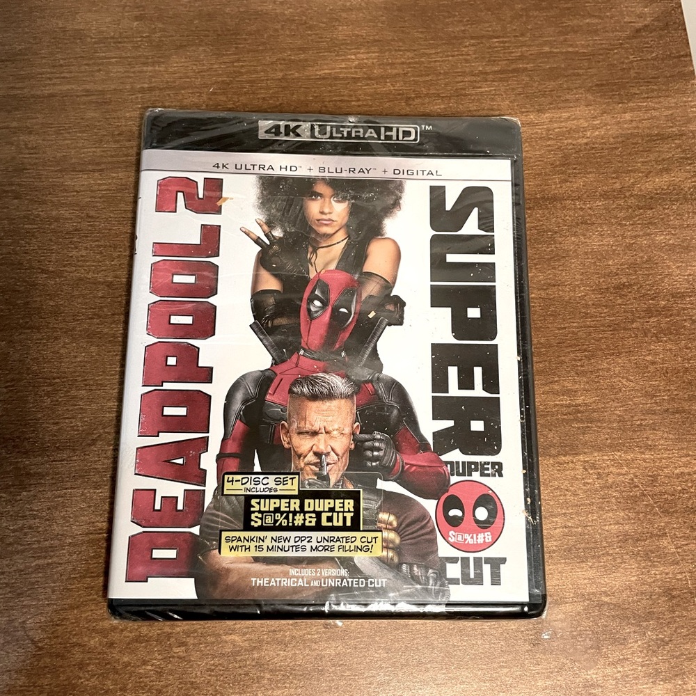 Deadpool 2 in 4K Blu-ray and digital